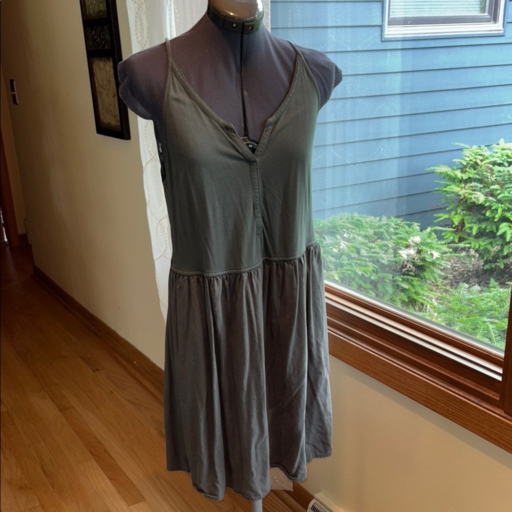 Gap Green Sleeveless Dress